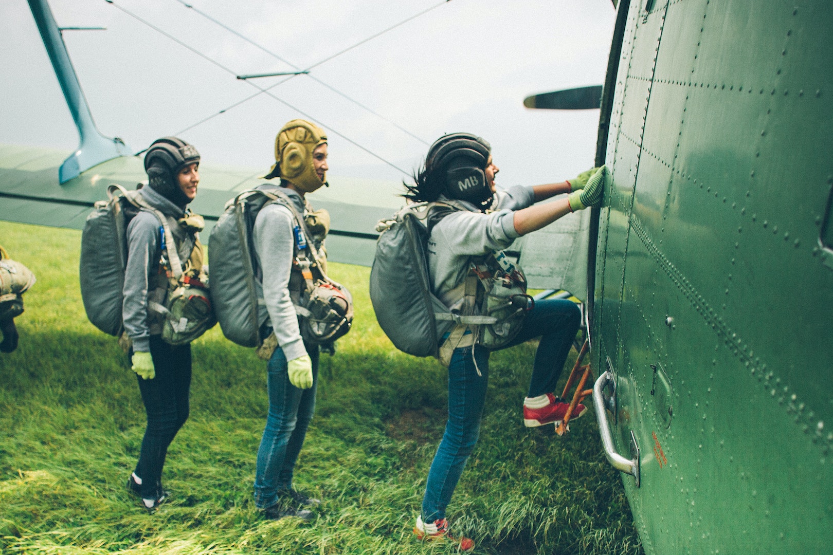 pour sauter en parachute, il faut une bonne condition physique