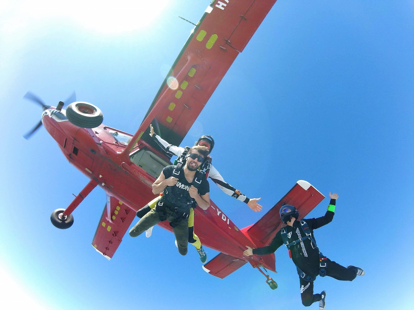 comment se déroule un saut en parachute ?