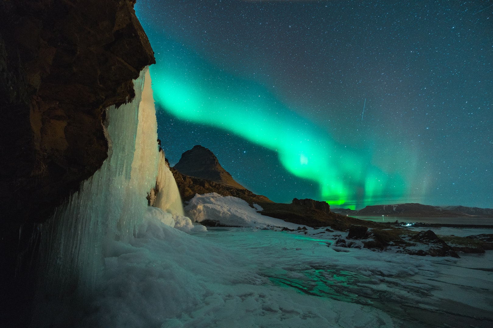 En Islande, les aurores boréales ont surtout lieu en hiver